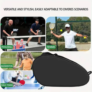 Sac de sport multifonctionnel pour raquette de pickleball, entraînement personnalisé, décontracté, voyage, raquette de tennis de table - Product Image 6