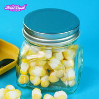 Vente en gros Assortiment de Bonbons Lyophilisés Personnalisés Marque Privée Bonbons Gommes Aigres Halal Citron Bonbons Lyophilisés en Vrac