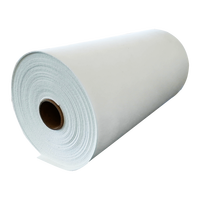 Papier en Fibre Céramique Marque LKT Grade COM Isolation Thermique Haute Résistance Diélectrique Température de Fonctionnement 1260°C 0.075 Thermique