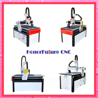 Chine Mini CNC routeur 6090 petite fraiseuse 1.5kw routeur Cnc Aluminio vis à billes bois acrylique pierre métal aluminium