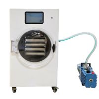 Mini Home Grote Capaciteit Commerciële Elektrische Motor Vacuüm Vriesdroger 4kg/24H Capaciteit Voedselverwerking Fruit Vlees Groenten