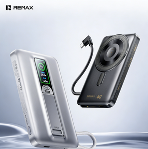 TFT Screen Power Bank PD40 <b>Type</b>-<b>C</b> <b>Cable</b> 360.Holder Magnetic Wireless Charging 10000mAh FP-52 FP-52 FP-52 FP-52 FP-52 FP-52 FP-52 - Product Image 1