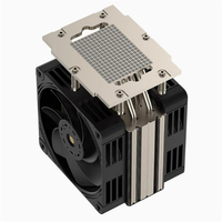 Offre Spéciale 4U CPU Clloer M98 refroidisseur de processeur 4pin PWM 2200 tr/min prise de radiateur SP5 refroidisseur châssis poste de travail armoire radiateur