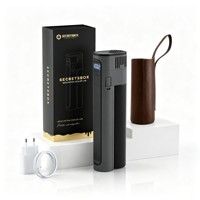 Étui de transport isotherme pour insuline électrique, mini-réfrigérateur médical moderne en métal avec batterie 10000 mAh et affichage de la température