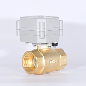 Vanne électrique miniature Tonhe A20-T8-B2-C 1/2 pouce, type à bille, pour le contrôle de l'eau - Product Image 4