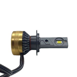 Bombilla LED Canbus M63 de 65W y 9000Lm para Faros Delanteros H7 H4 H11 9005 con Controlador Externo y Ventilador de Refrigeración Dorado para Automóviles - Product Image 3