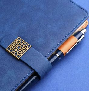 Wholesale Full Customize Corporate Business Diary Pen Gift Set Luxury Pu Leather Hardcover Paper A5 Journal <b>Planner</b> Notebook - Product Image 3