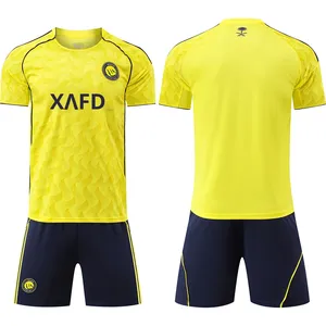 Camiseta de Fútbol Riyadh Victory 2526, Número 7 Ronaldo, Número 10 Mané, Unisex para Adultos, 100% Poliéster, Secado Rápido, Ecológica, Manga Corta - Product Image 1