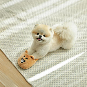 ของเล่นสัตว์เลี้ยงรูปรองเท้าแตะน่ารักแบบใหม่ขายส่ง ของเล่นสุนัขแบบนุ่ม ทนทานต่อการกัด เล่นได้แบบอินเทอร์แอคทีฟ - Product Image 5