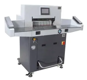 720Mm A1 Size Hydraulische Automatische Elektrische Cutter Guillotine Stapel Papier Snijmachine Voor Verkoop