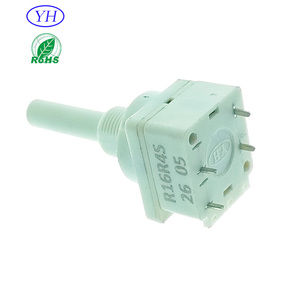 20 Years Professional switch manufacturer 500k 1M <b>Dimmer</b> Potentiometer with on off dual Switch with UL Certification for oven - Product Image 4