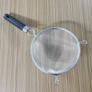 Stainless Steel <b>Mesh</b> <b>Strainer</b> 3 Sizes Anti Slip Handle For Soy Milk Juice Flour Sieve Multifunction Kitchen <b>Strainer</b> - Product Image 4