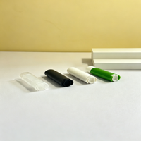 Plastik OEM ODM Boş Ruj Tüpü Özelleştirilmiş Renk 4.5g Çevirmeli Oval Ruj Tüpü Kozmetik Dudak Balsamı Kabı