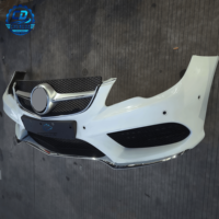 Untuk Mercedes E-Class Front Assembly Body Kit Bumper Depan Bekas untuk Coupe E200L E500 E300 E350 Radiator dari Bahan ABS