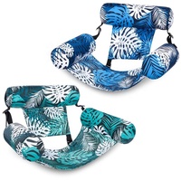 Flotteurs gonflables pour adultes, chaise longue flottante robuste, pour l'été, la plage, le lac, les fêtes, flotteur de piscine