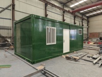 Maison modulaire de style ferme en conteneur de 20 et 40 pieds, panneau sandwich en acier respirant, mobile pour chambre à coucher, salon, utilisation en centre commercial