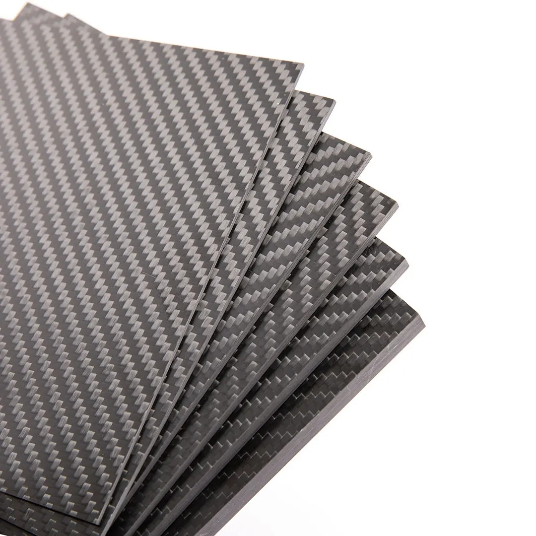 High Quality Lightweight Black And Red Sheet Carbone Fiber Carbon Fibre Sheet Plate Board/ Panels 200 Degree