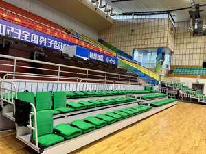 الشركة المصنعة في الصين Bleacher 100 مقعد استاد بلاستيكي قابل للطي - Product Image 6