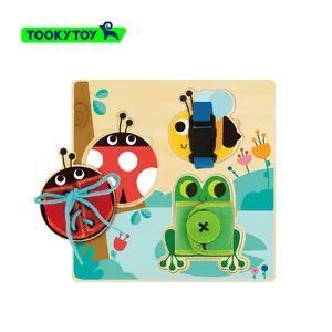 2022 새로운 어린이 나무 장난감 기본 기술 보드 게임 장난감