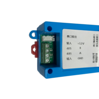 Sensor de Velocidad de Aire en Línea DC12V RS485 Modbus RTU 0-25m/s para Detección de Flujo en Ductos de Escape Industriales