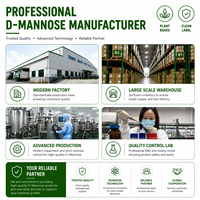 Factory Supply High Purity 99% D-Mannose Powder CAS 3458-28-4 Food Grade Sweetener