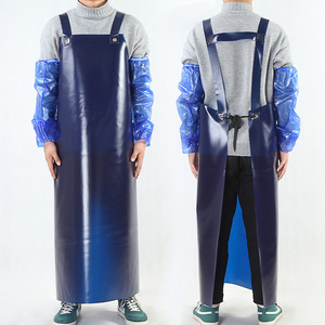 Yusetsu Mi Waterproof Oil Proof <b>Apron</b> With Sleeve Extra Large 120x100 For Stone Processing Slaughtering Seafood Production - Product Image 3