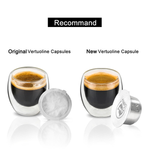 <span class=keywords><strong>Capsule</strong></span> de café réutilisable et rechargeable en acier inoxydable, avec 12g de café moulu, 1 <span class=keywords><strong>capsule</strong></span> et 5 couvercles adhésifs – Offre Spéciale - Product Image 6