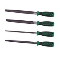 Ensemble de 4 limes à bois en plastique bicolores WYNN'S