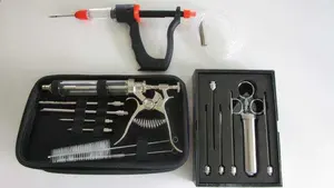 Kit de seringue d'injecteur de viande en acier inoxydable, fenêtre de mesure transparente, grande capacité de 2 oz - Product Image 6