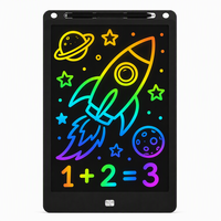 Tablette d'écriture LCD pour enfants de 13 pouces avec stylet coloré rechargeable pour l'école
