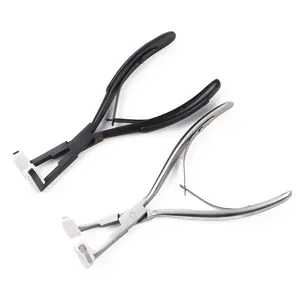 Hair Extension Tool Clamp Pliers Tool Stainless Steel for Tape Hair Extensions