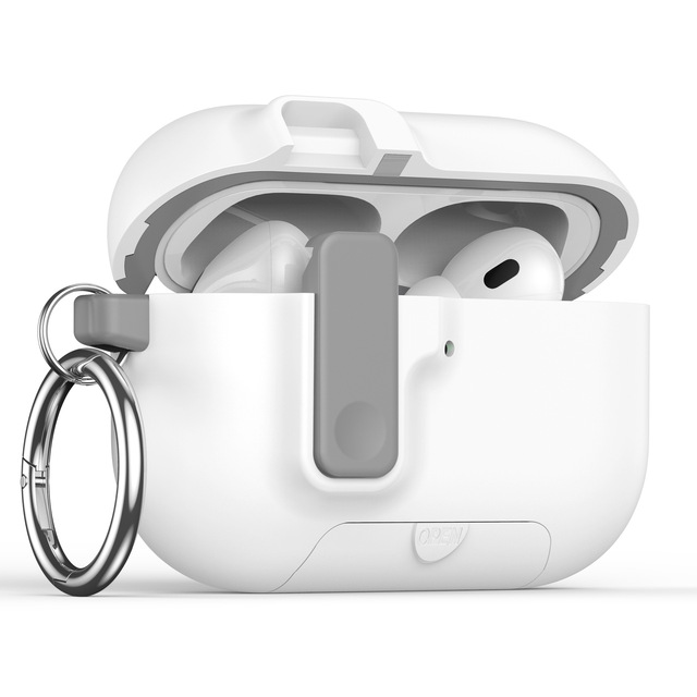 Wireless Earphone case Suitable for Airpod 4 Airpod Pro3 with Lock Buckle and Phone Holder Protective case