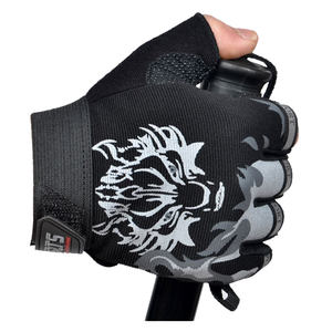 Guanti da Ciclismo RIDERACE Mezze Dita per <span class=keywords><strong>Uomo</strong></span>, Guanti Estivi per Sport, Moto e Bicicletta, Guantes Ciclismo per Mountain Bike e Bici da Strada - Product Image 4