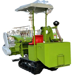Moissonneuse-batteuse miniature 25 CV à transmission par engrenages, multifonctionnelle pour le riz et le soja - Product Image 3