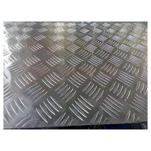 Placa de chapa de metal para lancha em alumínio xadrez de alta qualidade