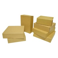 Boîtes d'avion en carton ondulé rigide biodégradable haut de gamme personnalisables, laminage mat, gaufrage, UV 2 cm