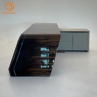 Bureau de direction classique de luxe en bois massif pour bureau ou salle d'étude, design moderne et antique, couleurs personnalisables pour usage commercial ou domestique