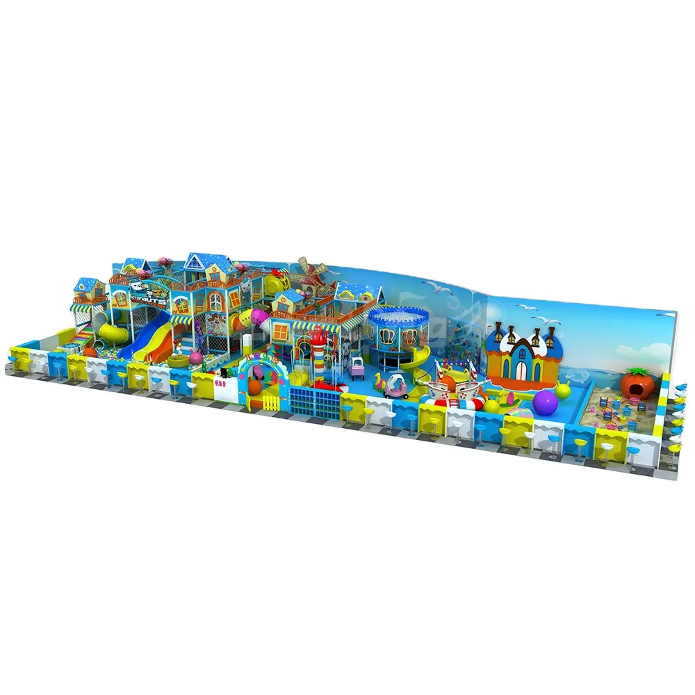 Ocean Theme Hot Sale Kids Playground Indoor Soft Play Party Equipment School Toys Amusement Park Play Area For Sale
