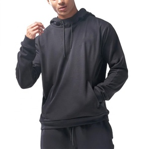 Sweats à capuche pour hommes, poids lourd, de haute qualité, unis, à enfiler, 280 g/m², en molleton français, grande taille, sweats à capuche et sweat-shirts pour hommes - Product Image 3