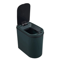 Maison intelligente boîtier en plastique poubelle sans contact capteur poubelle automatique poubelle