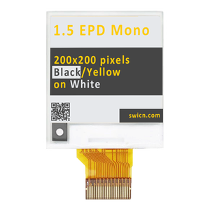 1.54 pollici di piccole dimensioni Custom E inchiostro Paper moduli Display 200x200 risoluzione Display E-Paper economici - Product Image 3