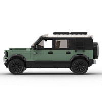 Blocs de construction en plastique MOC, jouet de construction compatible avec le véhicule tout-terrain P400 SUV 84269, briques de vitesse pour jouets