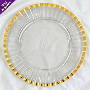 <span class=keywords><strong>Assiette</strong></span> de présentation <span class=keywords><strong>octogonale</strong></span> <span class=keywords><strong>blanche</strong></span> tendance avec bordure en bambou doré, en plastique géométrique, pour mariage, banquet, restaurant, fête, décoration de table - Product Image 5