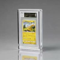 Étui de protection magnétique transparent en acrylique pour cartes gradées PSA, avec dégradé, pour cartes sportives BGS SGC CGC, étui de présentation pour cartes en slab