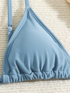 Set 3 pezzi Bikini a fiori per bambini costume da bagno e gonne da spiaggia 12-16 anni costumi da bagno 2025 ragazzi bambino ragazza costume da bagno - Product Image 3