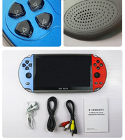 L X12 Plus 7 pouces 16 Go 10000 jeux Console de jeu portable rétro pour NES