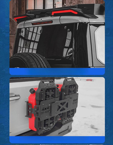 Accesorios Exteriores para BJ40 2024, Decoración para la Puerta Trasera, Placa de Matrícula, Panel de la Puerta Trasera, Kit de Carrocería - Product Image 4