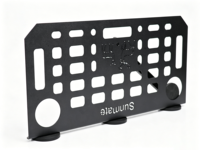 Table d'appoint magnétique pour voiture, légère, portable, montée sur véhicule, étagère de camping, table basse pliante d'extérieur