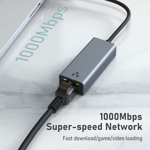 Adaptateur USB vers RJ45 Usb3.0 vers <span class=keywords><strong>Ethernet</strong></span> 10/100/1000Mbps de haute qualité Adaptateur USB 3.0 AM vers RJ45 - Product Image 4