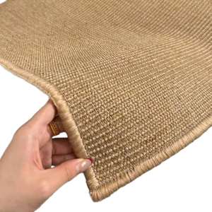 Alfombra <span class=keywords><strong>de</strong></span> Sisal Natural Tejida, Antideslizante, Duradera, Estilo Europeo, para Hogar, Dormitorio, Estudio, Sala <span class=keywords><strong>de</strong></span> Estar, Hotel, Centro Comercial, Alfombra <span class=keywords><strong>de</strong></span> Oración - Product Image 1